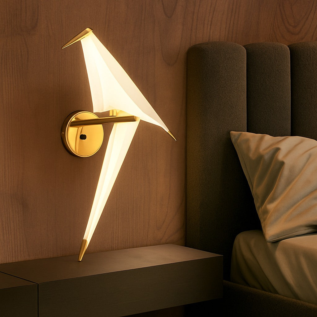 Applique murale LED motif oiseau, photo 2