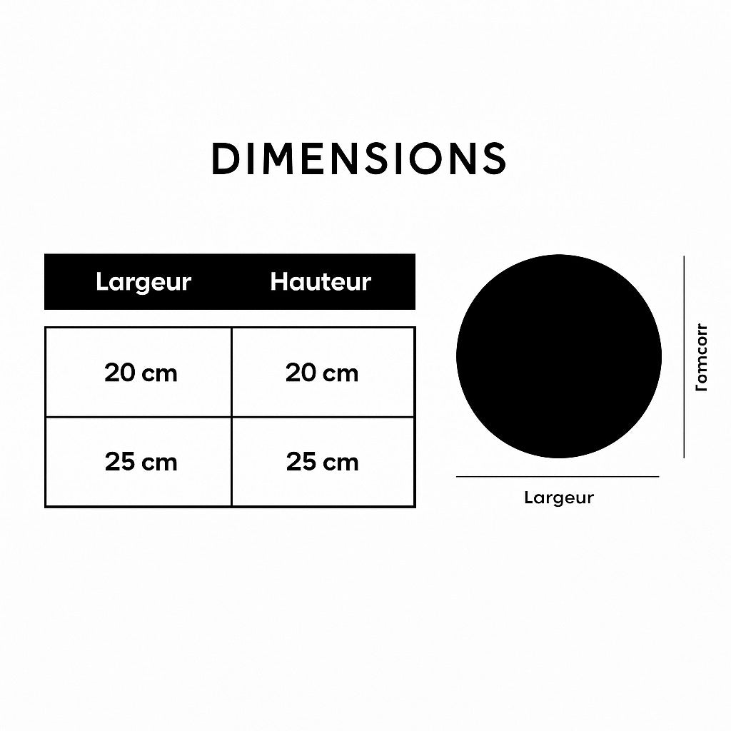 Applique murale LED ronde effet lune, photo 6