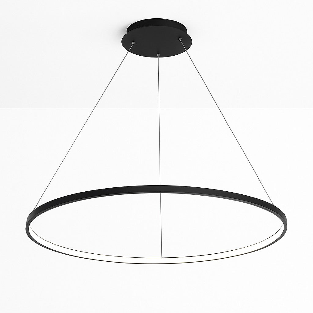 Lustre LED à anneaux suspendus, photo 8