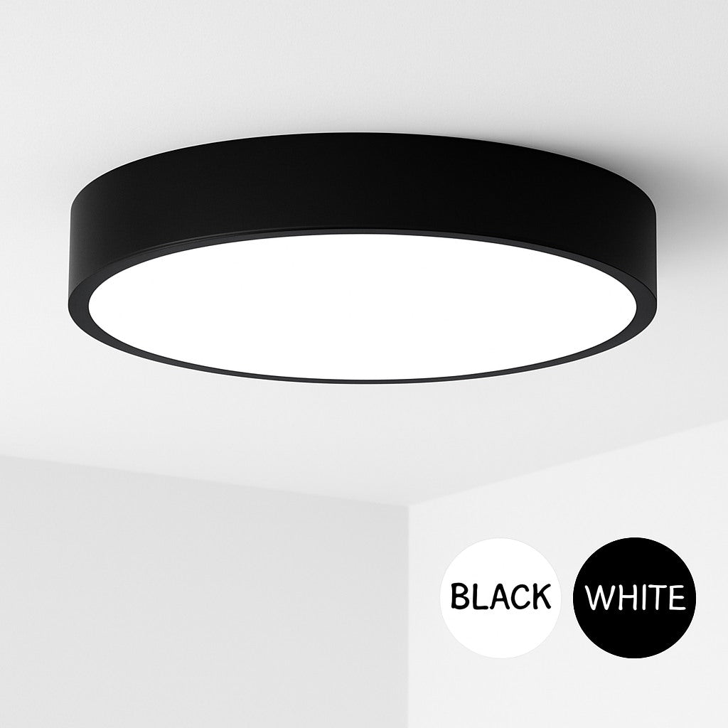 Plafonnier LED rond minimaliste, photo 2