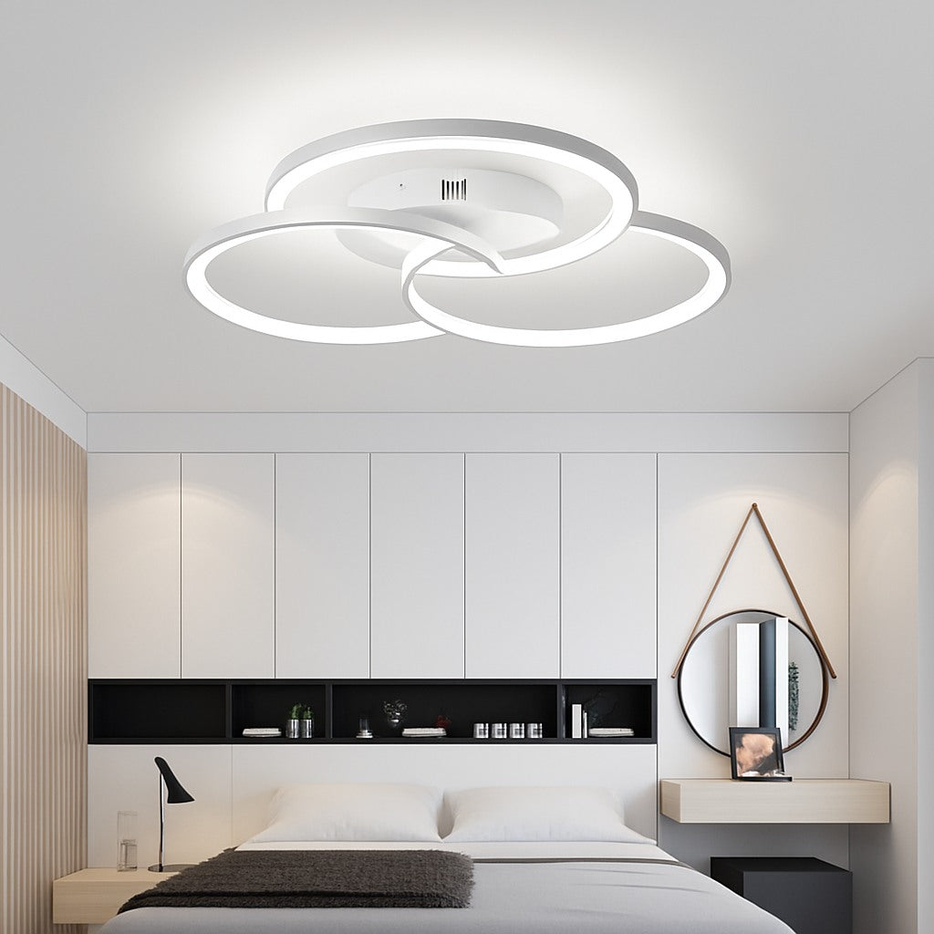Plafonnier LED trois cercles, photo 2