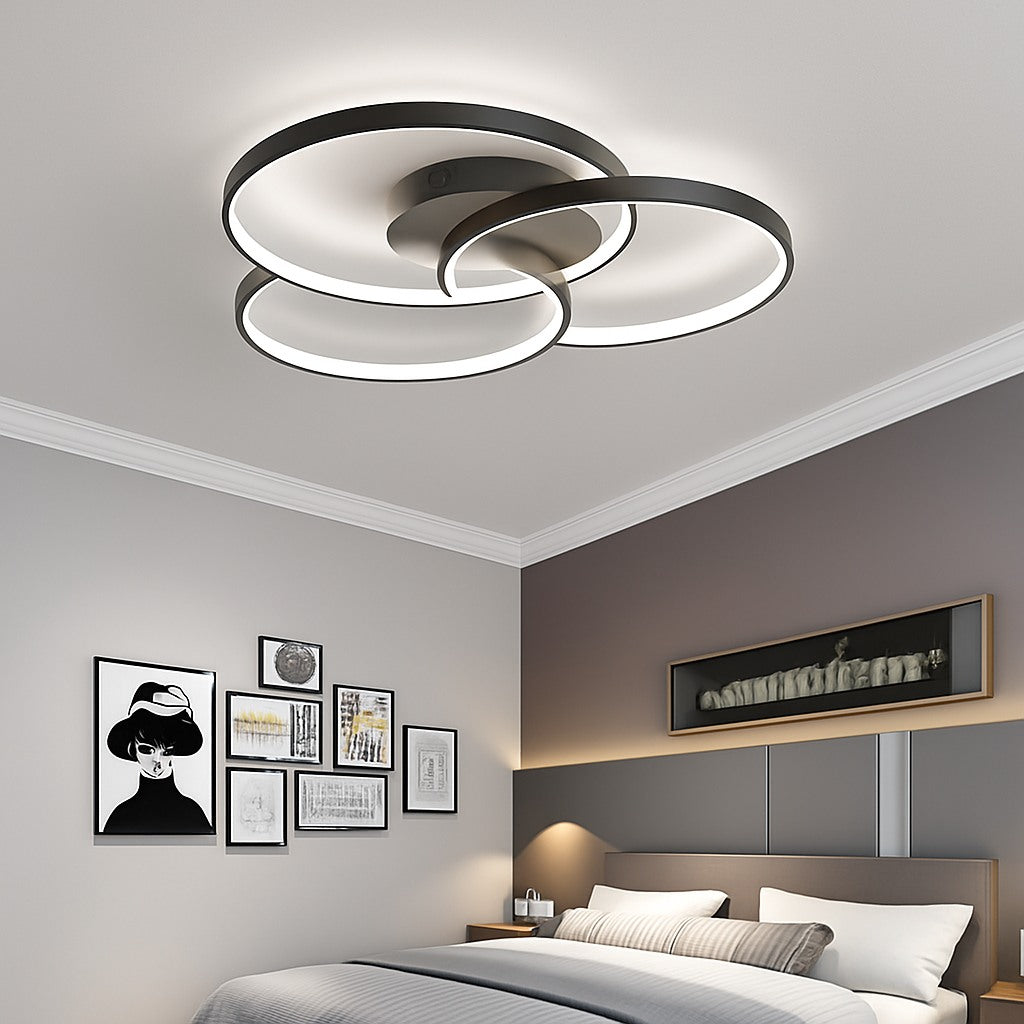 Plafonnier LED trois cercles, photo 3