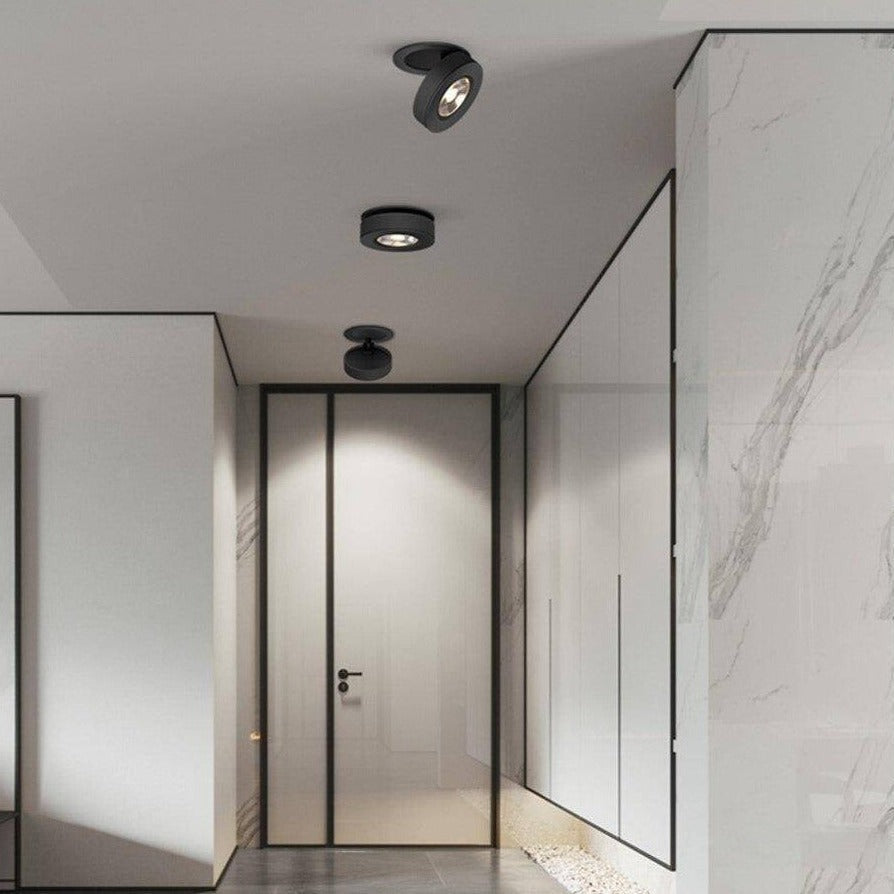 Spot LED rond orientable extra-plat