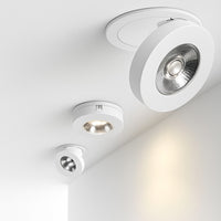 Spot LED rond orientable extra-plat, photo 2