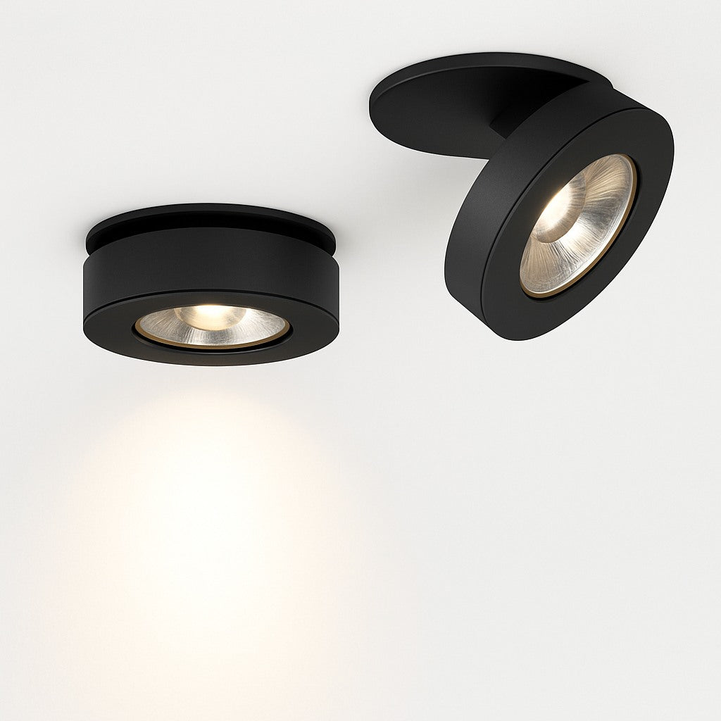 Spot LED rond orientable extra-plat, photo 3