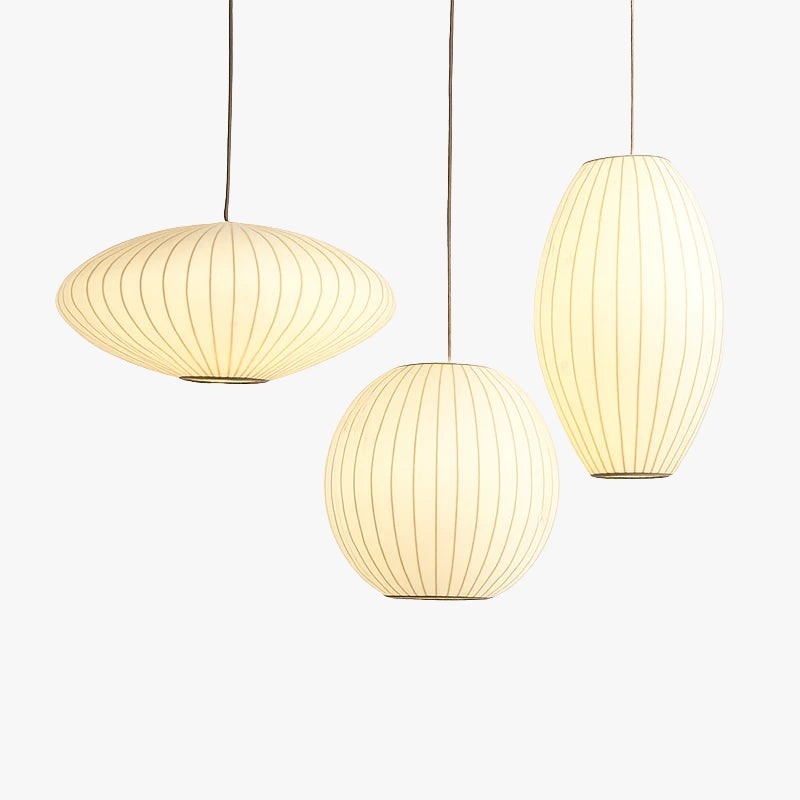 Suspension en papier style japonais