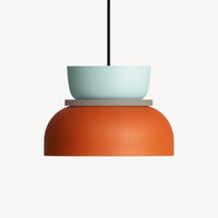 Suspension formes géométriques en métal coloré en modèle cb