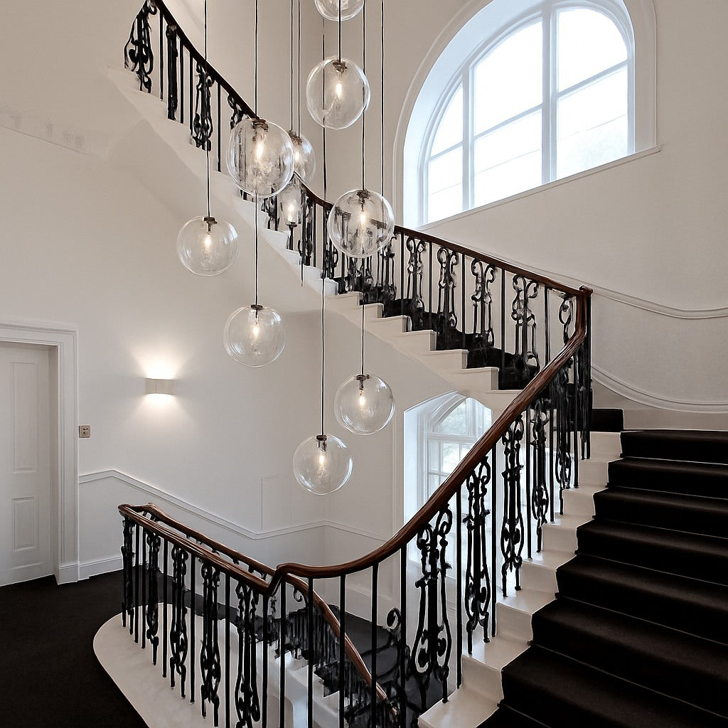 Suspension globe en verre, photo 4